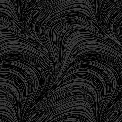 Wave Texture Black