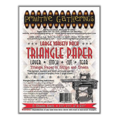 Large Variety Triangle Paper