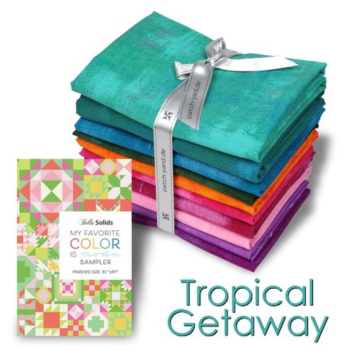 "Tropical Getaway Grunge" Materialpackung