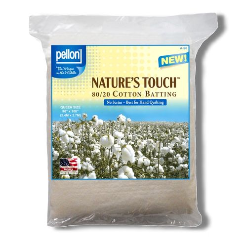 Nature's Touch Cotton Batting 80/20 2,4m x 2,7m
