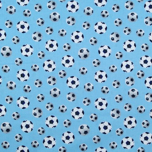 Soccer Balls Light Blue