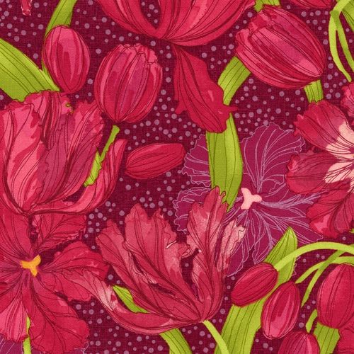 Tulips Cranberry