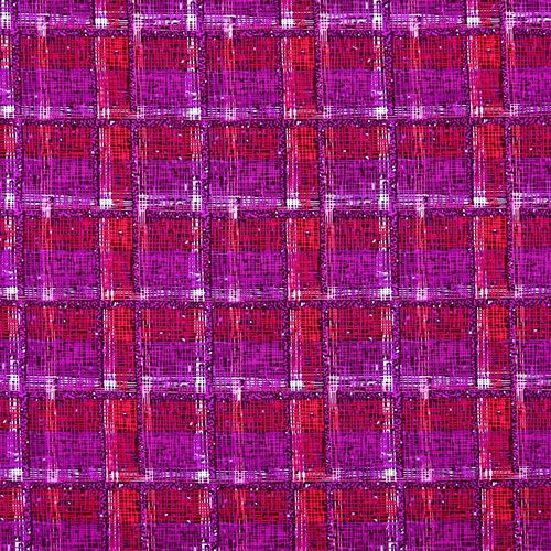 Crosshatch Purple/Red